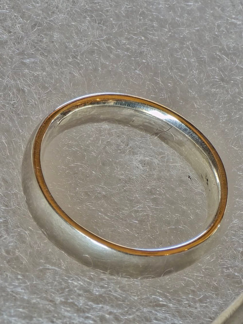 Sterling Silver Comfort Fit Band 4mm