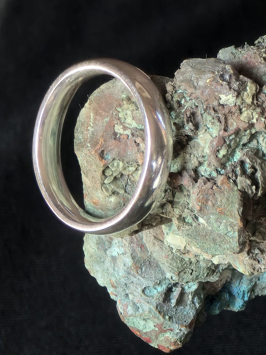 Sterling Silver Comfort Fit Band 8mm