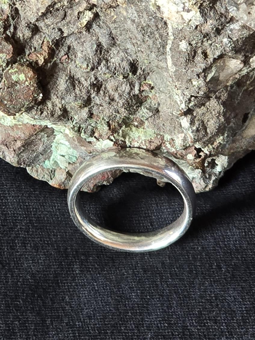 Sterling Silver Comfort Fit Band 8mm